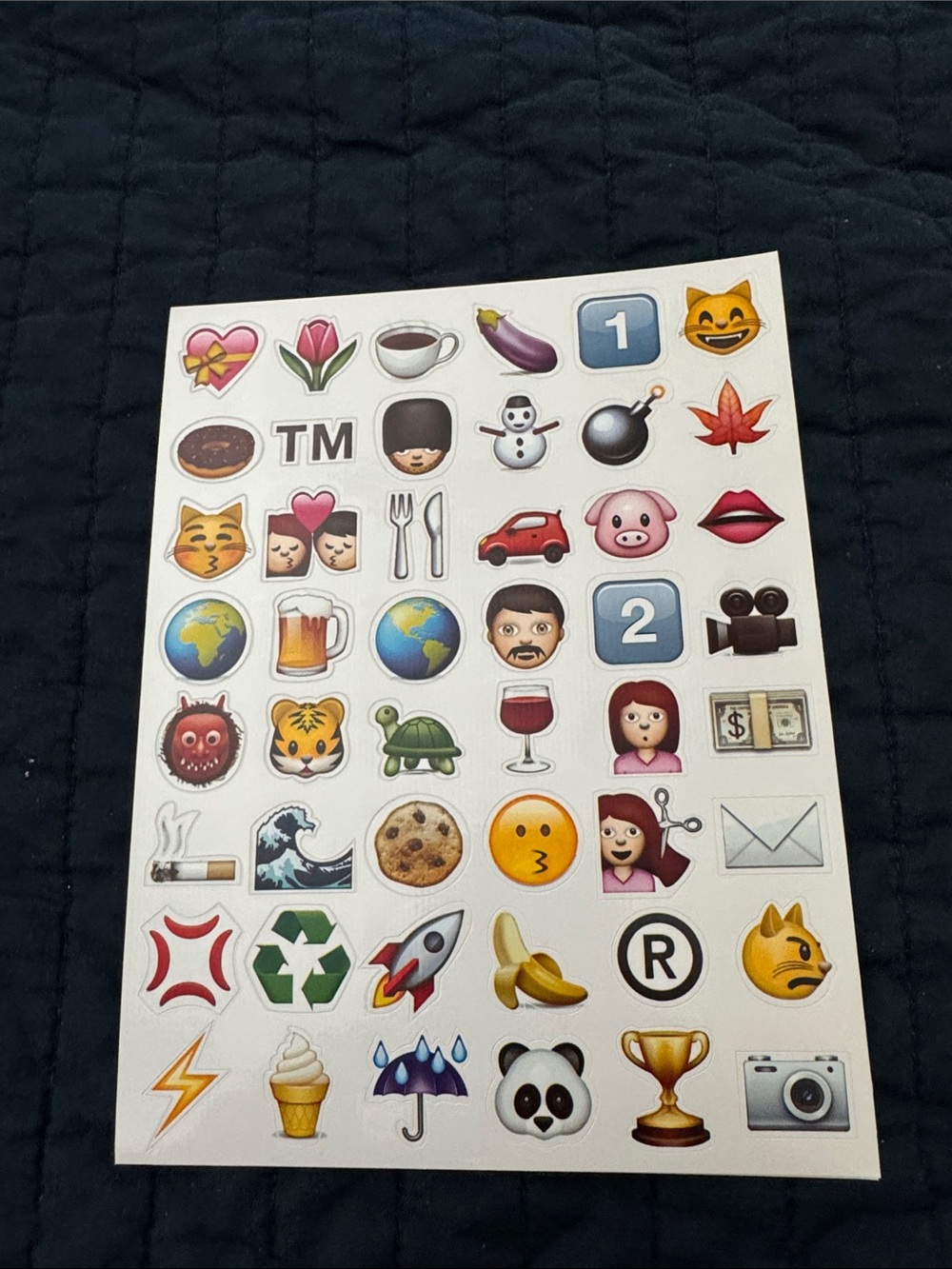 Emoji Themed Sticker Sheets - Picture 6 of 7